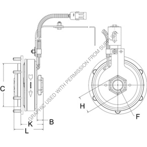HOR 996044 EC450 CLUTCH