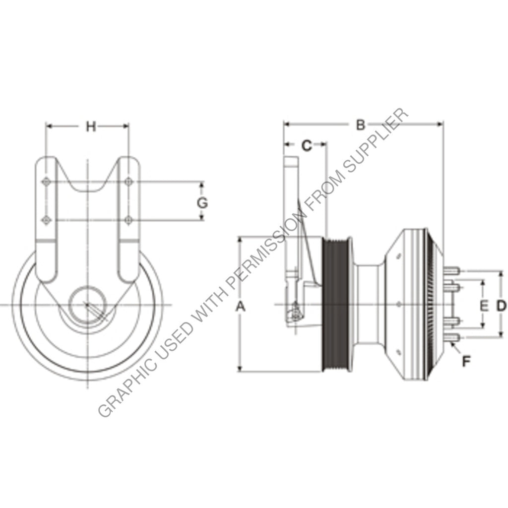 HOR 99A8654 2 CLUTCH DMA2S 21 W/LOCK-UP