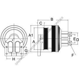 HOR 99A9531 CLUTCH DMA SE 21 DET,259.0,8-10, 65.0 PT
