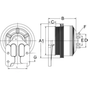 HOR 99A9816 FAN CLUTCH DMADV SE 24