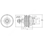 HOR 99E0003 CLUTCH AR2S CUM,255.24,10-PK,27.1 STUDS