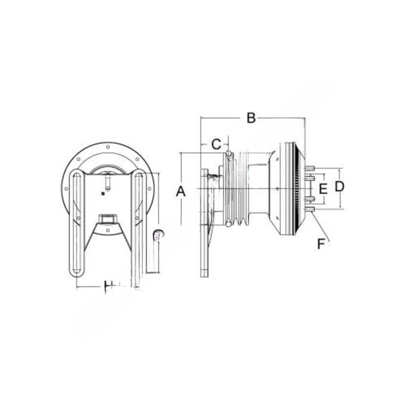 HOR F98A9067 CLUTCH DMA SE 21 DET,157.5,3-V,65.0 PLT,