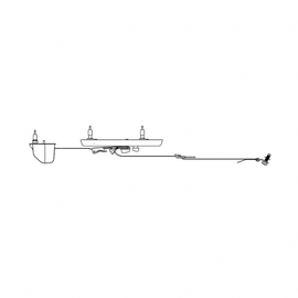 IMM F125393 SEAT BELT-P2,STATIC SEAT,RHD