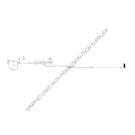 IMM F126108 SEATBELT-AIR SUSP,CTR REAR,HVO
