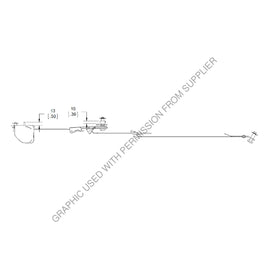 IMM F126112 SEAT BELT-M2,NS,FRT PASS,HVO