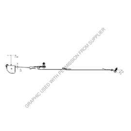 IMM F126125 SEAT BELT-M2,SCBA,LH REAR,HVO