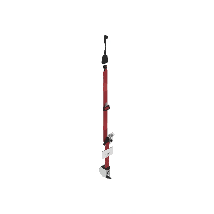 IMM F152936 SEAT BELT-P4,BATTERY BOX,RED