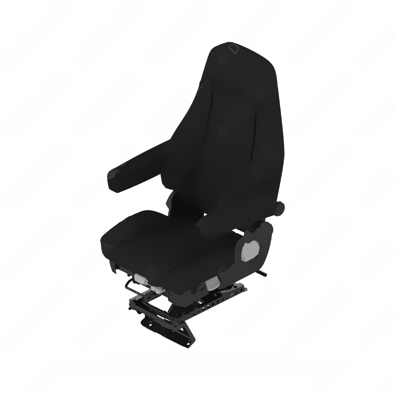ISR 816105 145 ISRI M2 TRUCK SEAT-LH,L1 BASIC,BLACK,MOR