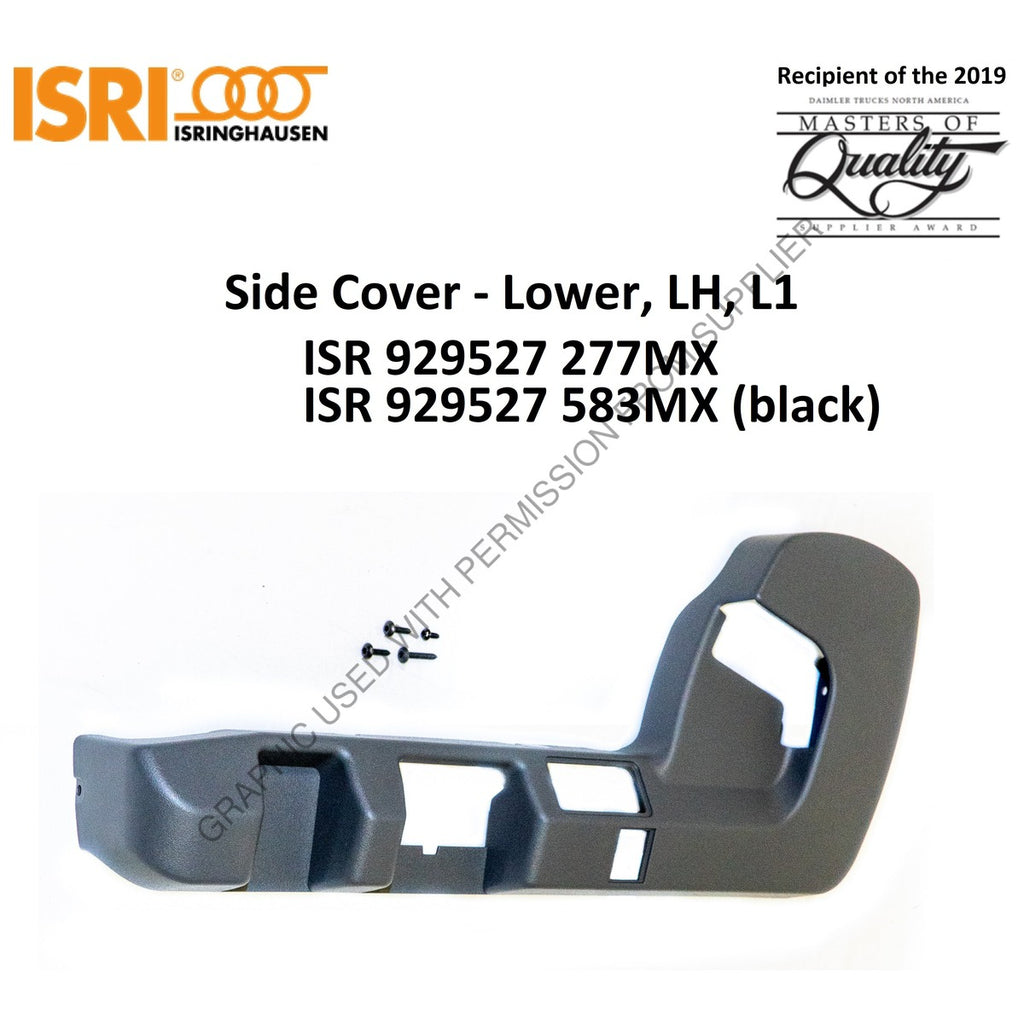 ISR 929527 277MX SEAT-COVER,SIDE,LH,L1