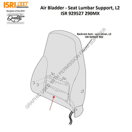 ISR 929527 290MX AIR CHAMBER LUMBAR SUPPORT,L2
