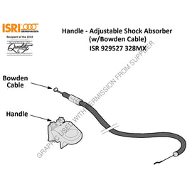 ISR 929527 328MX HANDLE-SHOCK ABSORBER, L2/L3LH