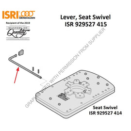 ISR 929527 415 LEVER-SWIVEL