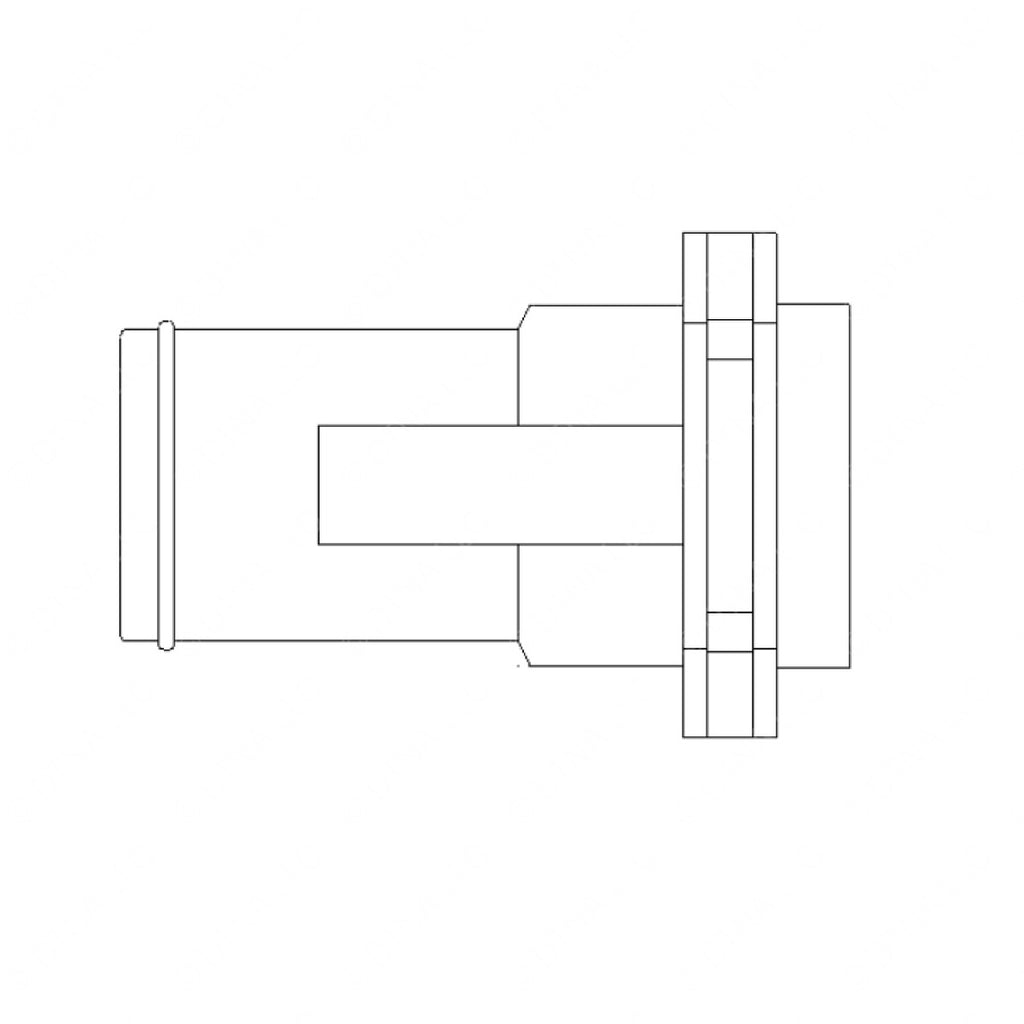 ITT 086 0068 007 PLUG 4 - WAY BLK ORANG