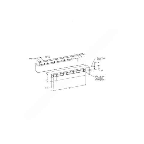 JOS SK75008 36 MOUNTING ANGLE