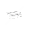 JOS SK75008 48 SLIDING OUTBOARD MTG ANGLE