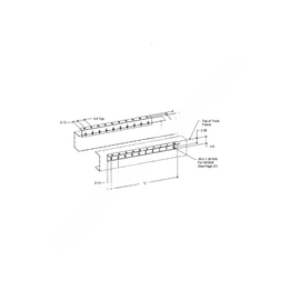 JOS SK75008 48 SLIDING OUTBOARD MTG ANGLE