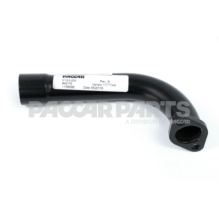 K123-206 PIPE-OIL FILL 90DEG 1-1/2" W/ FLANGE