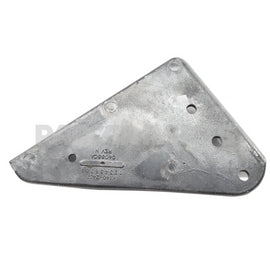 K140-2437-5 Crossmember Gusset, 3-Hole, Aluminum, LH