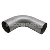 K180-17211-6 PIPE-EXHAUST 90DEG 5" STL ALMZ OD/OD