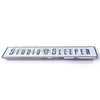 K281-4000 Studio Sleeper Nameplate