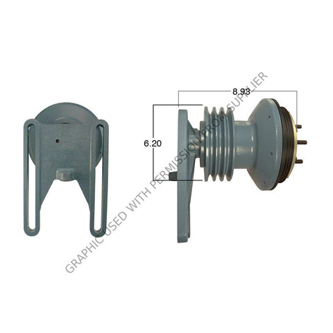 KM  N20 99067 FAN CLUTCH, REMANUFACTURED DM-STYLE