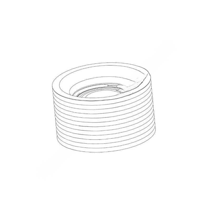 KM  TS 011 POLYFORCE HOUSING 35CCW