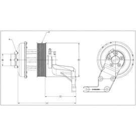 KYS 010023057 HUB-FAN DRIVE