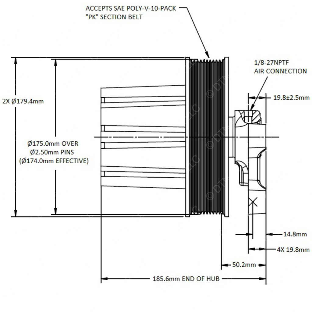 KYS 010026419 HUB-FAN,K30