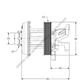 KYS 010032429 FAN DRIVE,K30,1.20:1,292 CTR