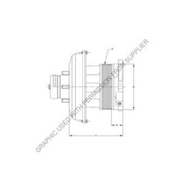 KYS 1077 07929 03 FAN HUB ASSY