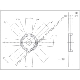 KYS 4735 41135 08 KYSAIR FAN