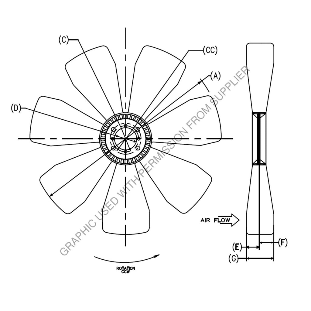 KYS 4735 41296 128 KYSAIR FAN