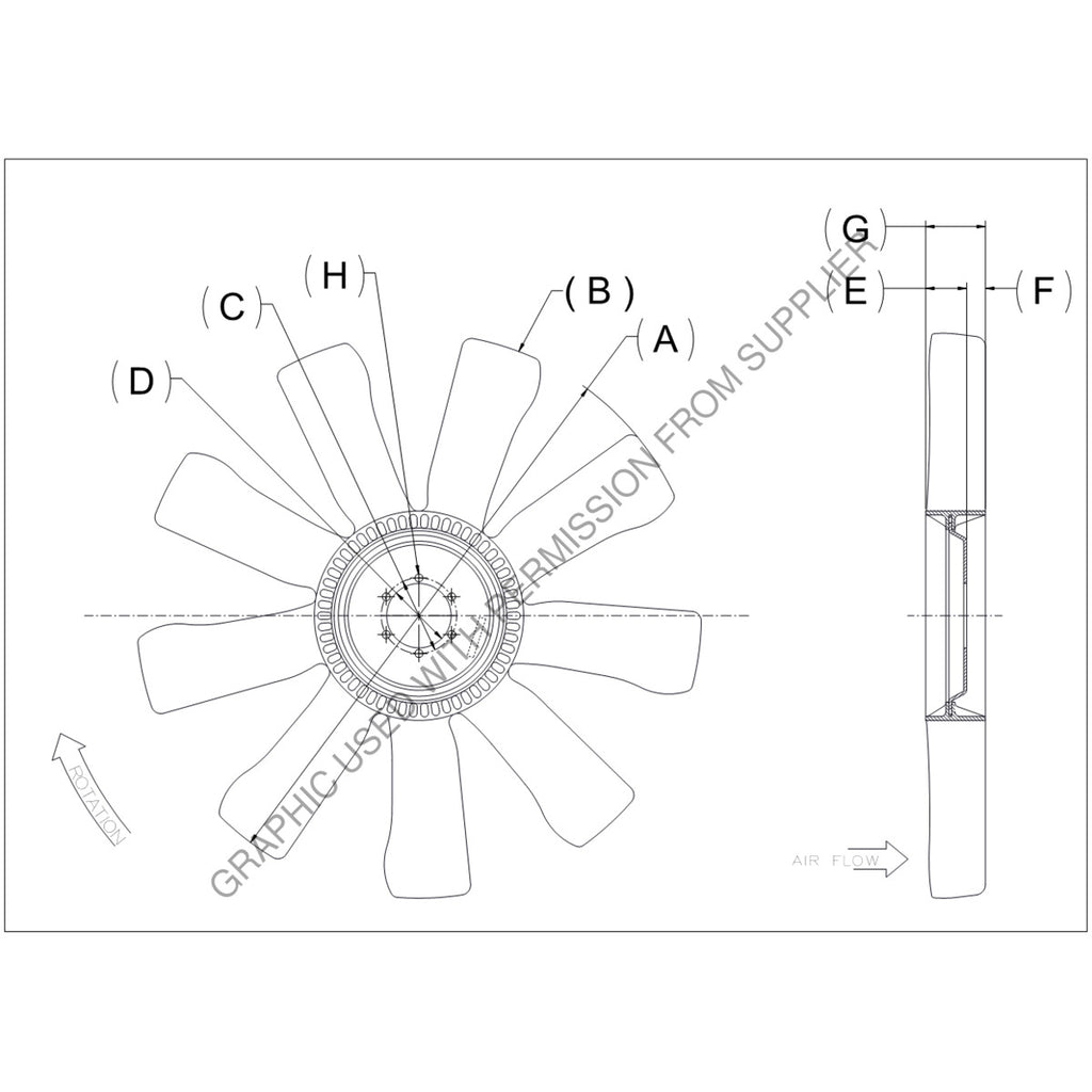 KYS 4735 43331 01 FAN ASSY