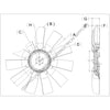 KYS 4735 44003 12 FAN,32X11,3.5PW,2.56