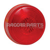 LB045302 Lamp  Marker 2 Inch Round Red