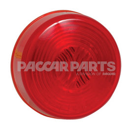 LB045302 Lamp  Marker 2 Inch Round Red