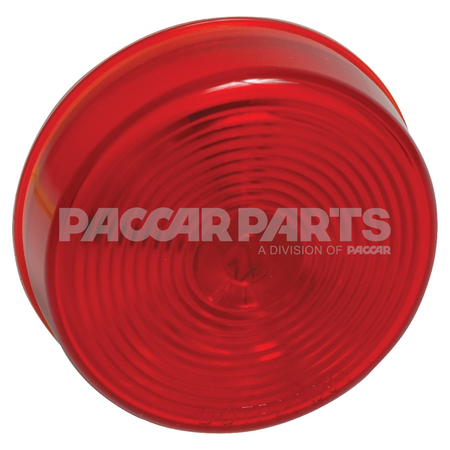 LB045902 Lamp  Marker 25 Inch Round Red