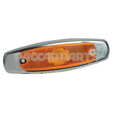 LB047101 Lamp Marker 4 Inch Oblong W Bezel