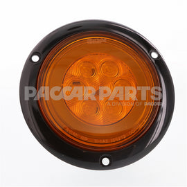 LL013501 LIGHT- LED GLO TURN AMBER FLANGE MNT 4"