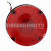LL060302 LIGHT- LED GLO BUS SIGNAL 7" RED ROUND