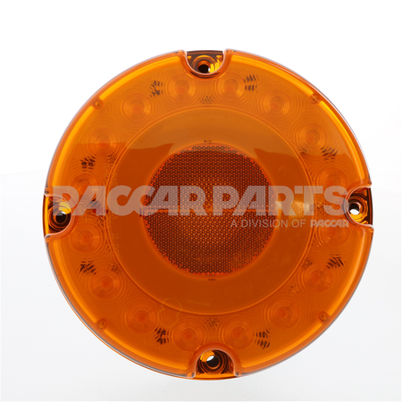 LL060401 LIGHT- LED GLO BUS SIGNAL 7" AMBER RND