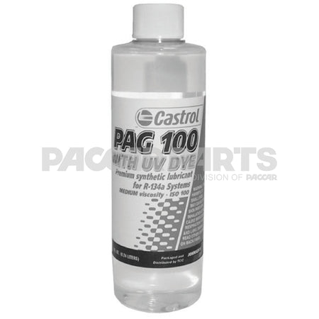 LM11800 OIL, 8 OZ PAG 100 W/LEAK DYE