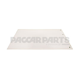 LS24X30W MUDFLAP-WHITE LS 24X30 PLAIN