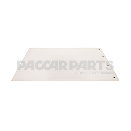 LS24X30W MUDFLAP-WHITE LS 24X30 PLAIN