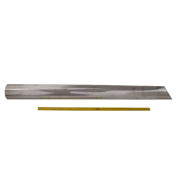 M66-6829-1600 PIPE-STAND 5" POL NICR 60" CLEAR COAT