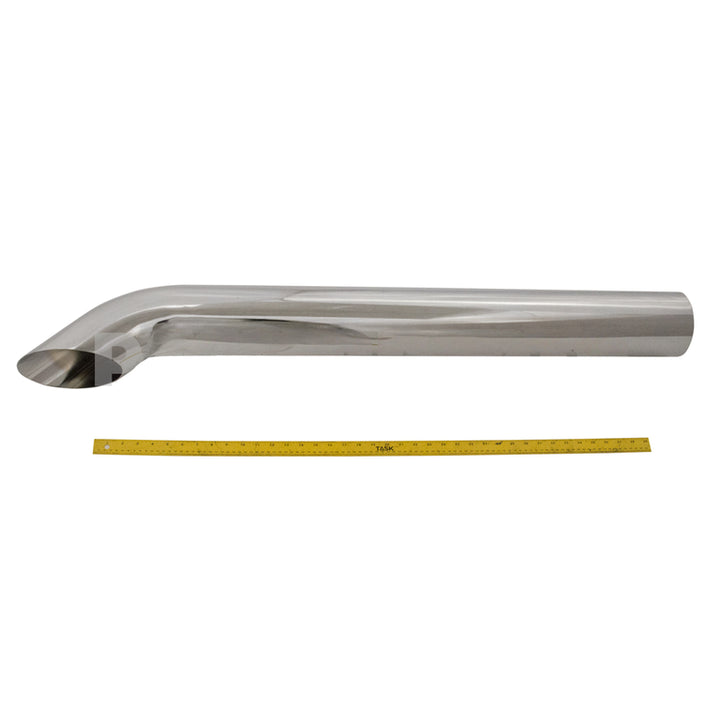 M66-6829-3480 PIPE-STAND 5" POL NICR 48" CLEAR COAT