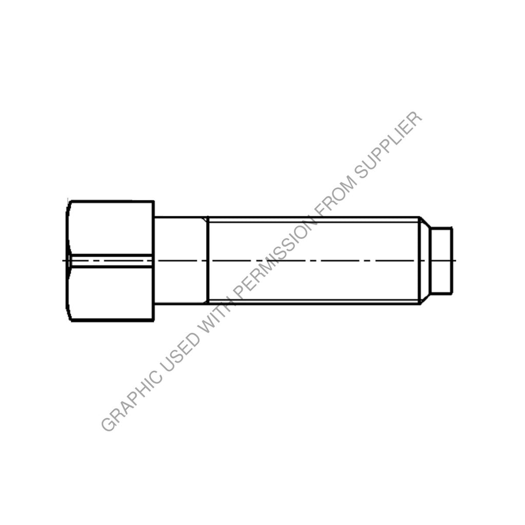 MBA 3873320471 STOP BOLT, M16 X 1.5 - 71 MM