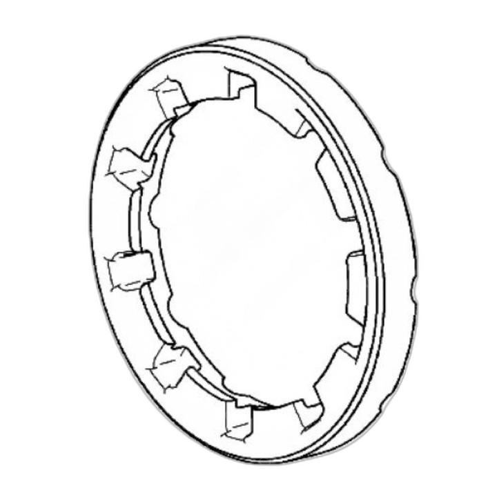 MBA 6813530325 THREADED RING
