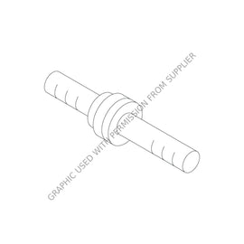 MBF MB295043 BOLT,FR WHEEL HUB,LH