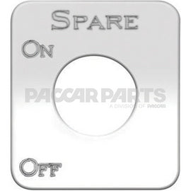 MC087 PLATE-SWITCH SS-SPARE